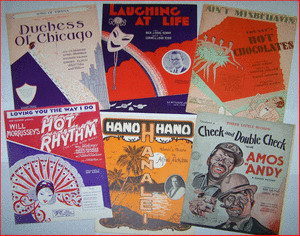 The Sounds of Music - A Family’s Collection of Vintage Sheet Music. image