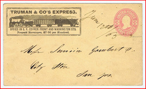 San Francisco Express – June 1865. image